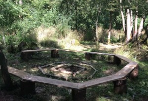 forest school seating circle